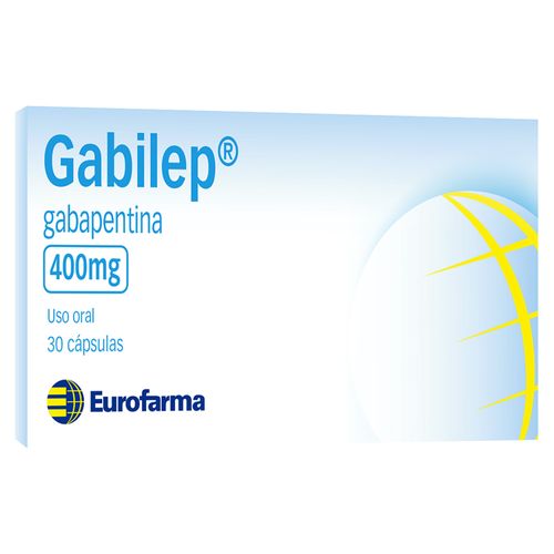 Gabilep Laprin 30 Capsulas - 400mg  -Precio indicado por Unidad-