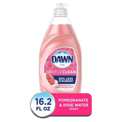 Detergente Líquido Lavaplatos Dawn Gentle Clean Pomegranate Rose Water -  479ml