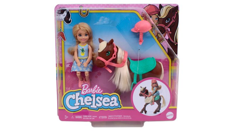 Muñeca con pony hot sale
