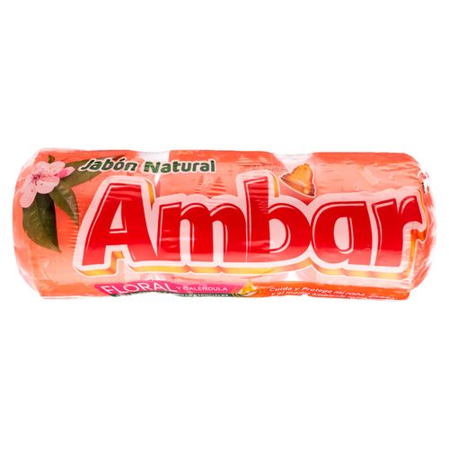 Jabon Lavanderia Ambar Floral 3u - 1140gr