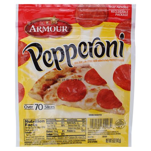 Pepperoni Armour 5oz