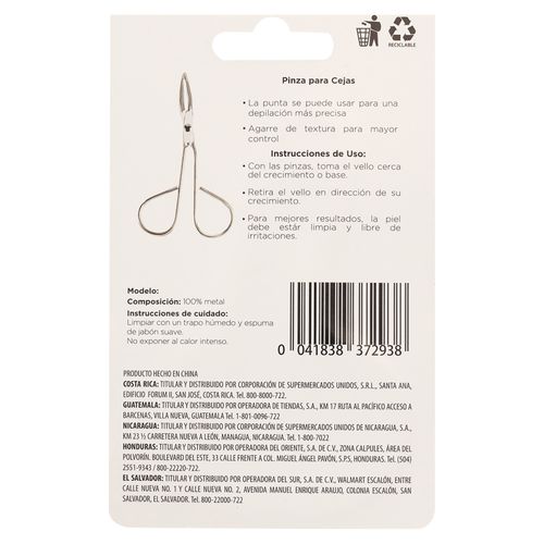 Accesorio Equate Pinza Ceja