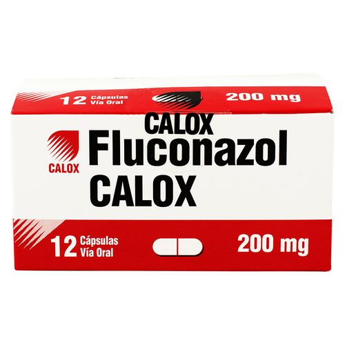 Fluconazol Calox 12 Capsulas - 200mg