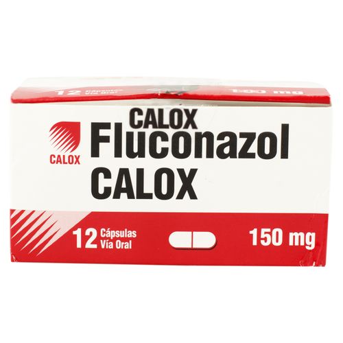 Fluconazol Calox 12 Capsulas - 150mg  -Precio indicado por Unidad-