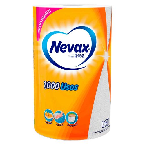 Toallas De Papel Nevax 1000 Usos -  1 Rollo