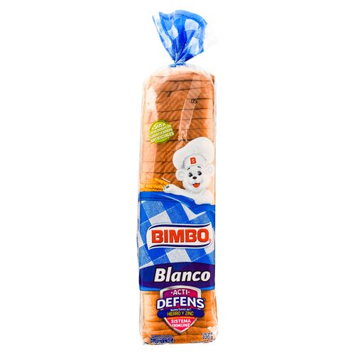 Pan Bimbo  Para  Sandwich Blanco Xg - 720gr