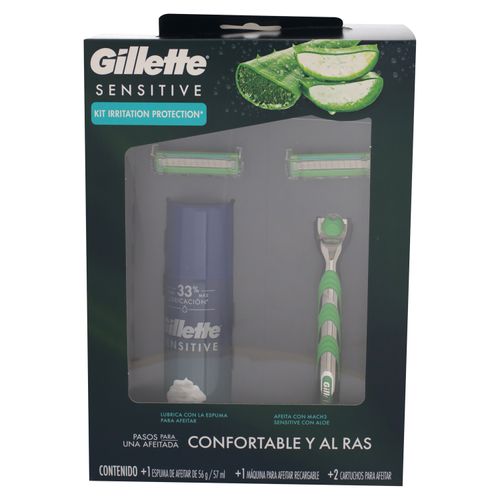 Gillette M3 Sensitive 2Up Foam 56G Kss