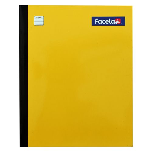 Cuaderno Facela cosido rayado color liso