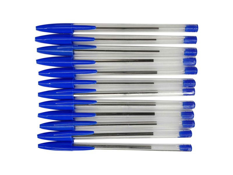 Set-Bol-grafos-b-sicos-Pen-Gear-color-Azul-12-piezas-Modelo-CMJS2302-2-3-22818