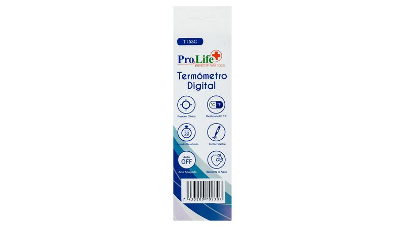 Comprar Termometro Digital Adulto Prolife Plt01