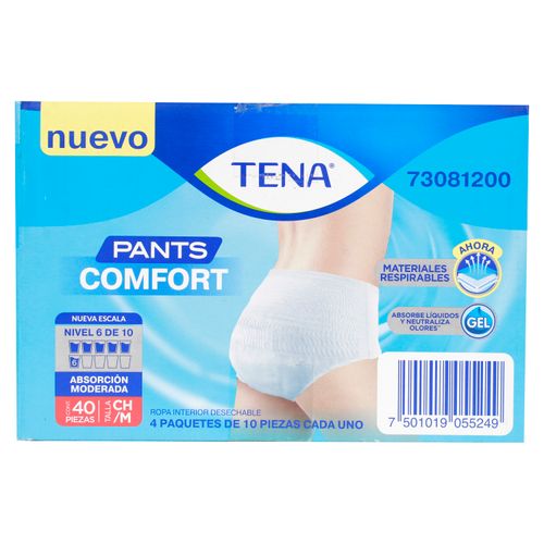 Tena Pants Comfort Pm 40 Unidades