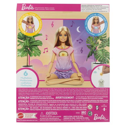 Muñeca Barbie mattel meditaciones rise & relax - ud