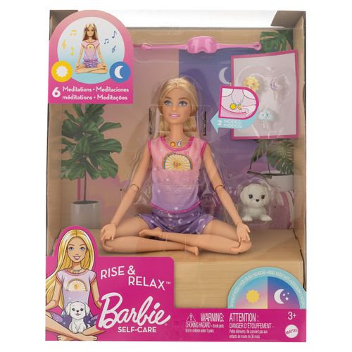 Muñeca Barbie mattel meditaciones rise & relax - ud