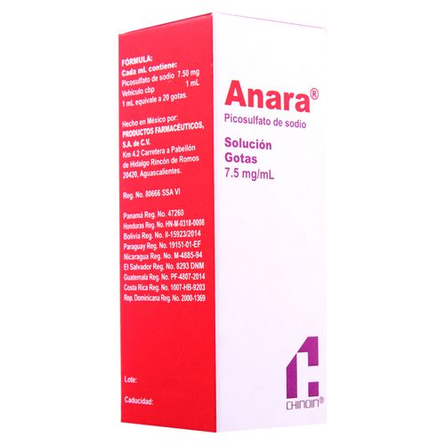 Anara Chinoin Gotas 7.50mg /20ml