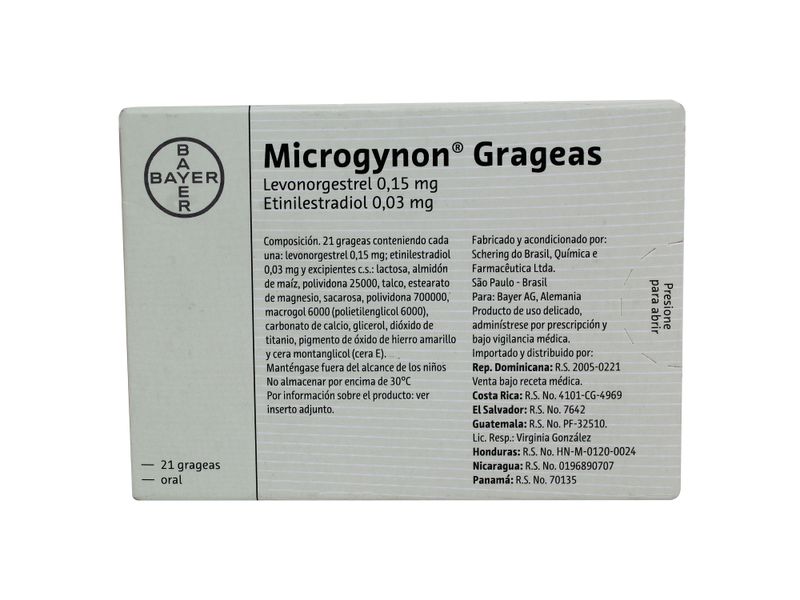 Microgynon-Bayer-21-Grageas-5-24466