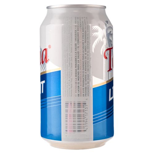 Cerveza Toña Light Lata - 350ml