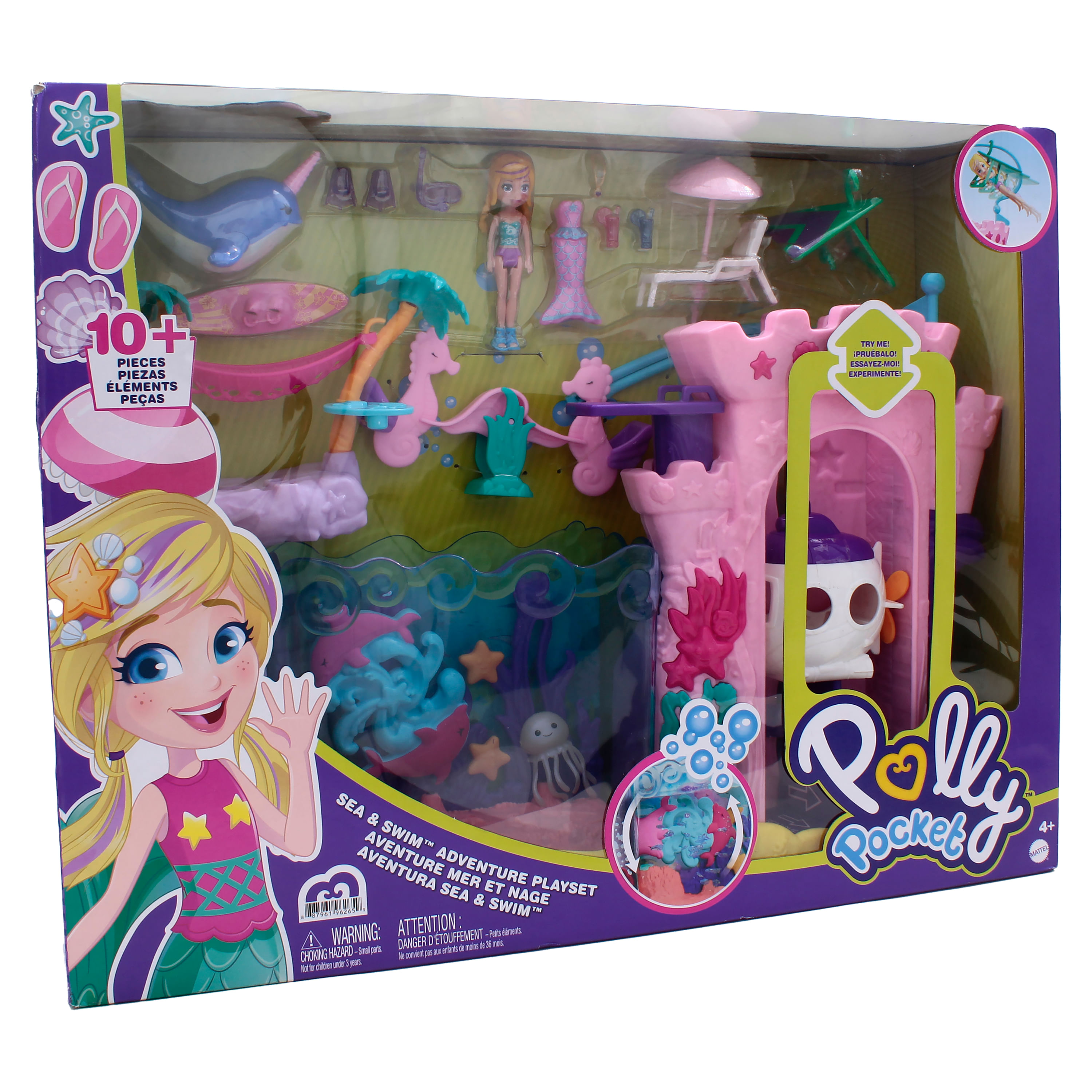 Comprar Juguete Polly Pocket Aventuras De Sirena Walmart Nicaragua