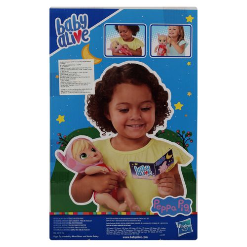 Baby Alive Buenas Noches Peppa Cab Rubio