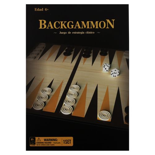 Juego Backgammon, Fty's Own Pkg. Modelo: 220076