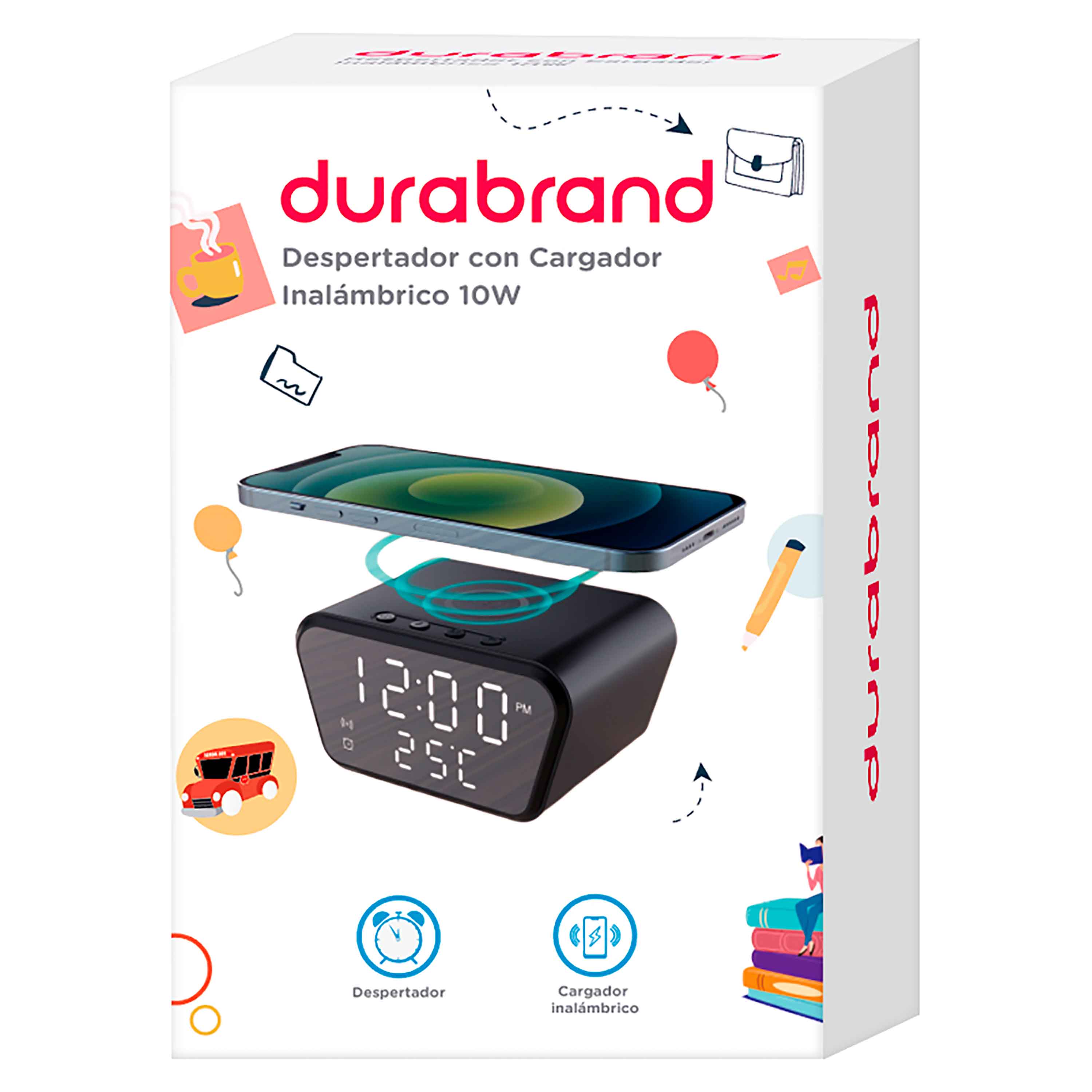 Comprar Reloj Durabrand Carga Inalamb 10W Walmart Nicaragua
