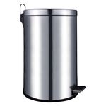 Basurero-Mainstays-Redondo-Pedal-De-Acero-Inoxidable-20l-2-23553