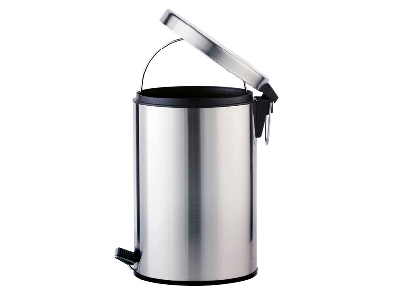 Basurero-Mainstays-Redondo-Pedal-De-Acero-Inoxidable-20l-3-23553