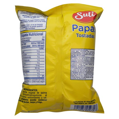 Snack Suli papas tostadas - 80 g