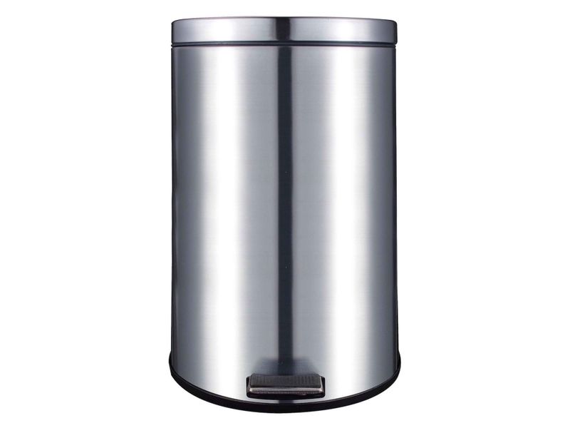 Basurero-Mainstays-Redondo-Pedal-De-Acero-Inoxidable-20l-1-23553