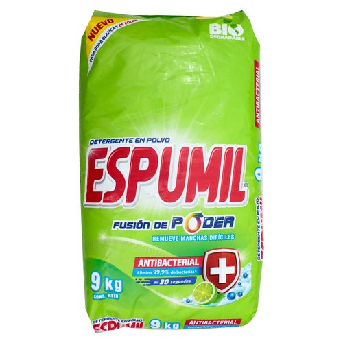 Detergente Espumil Citrus en polvo - 9000 g