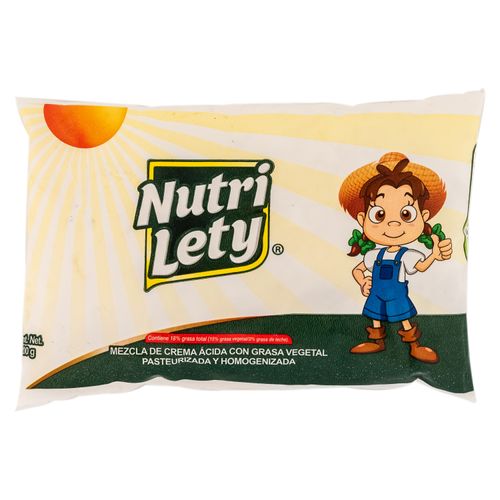 Crema Nutrilety Ácida Con Grasa Vegetal - 200 g
