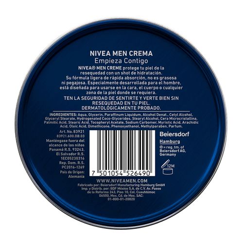 Creme Nivea Men Multiuso 150L