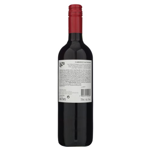 Vino Lazo Tinto Chileno Cabernet Sauvignon - 750ml