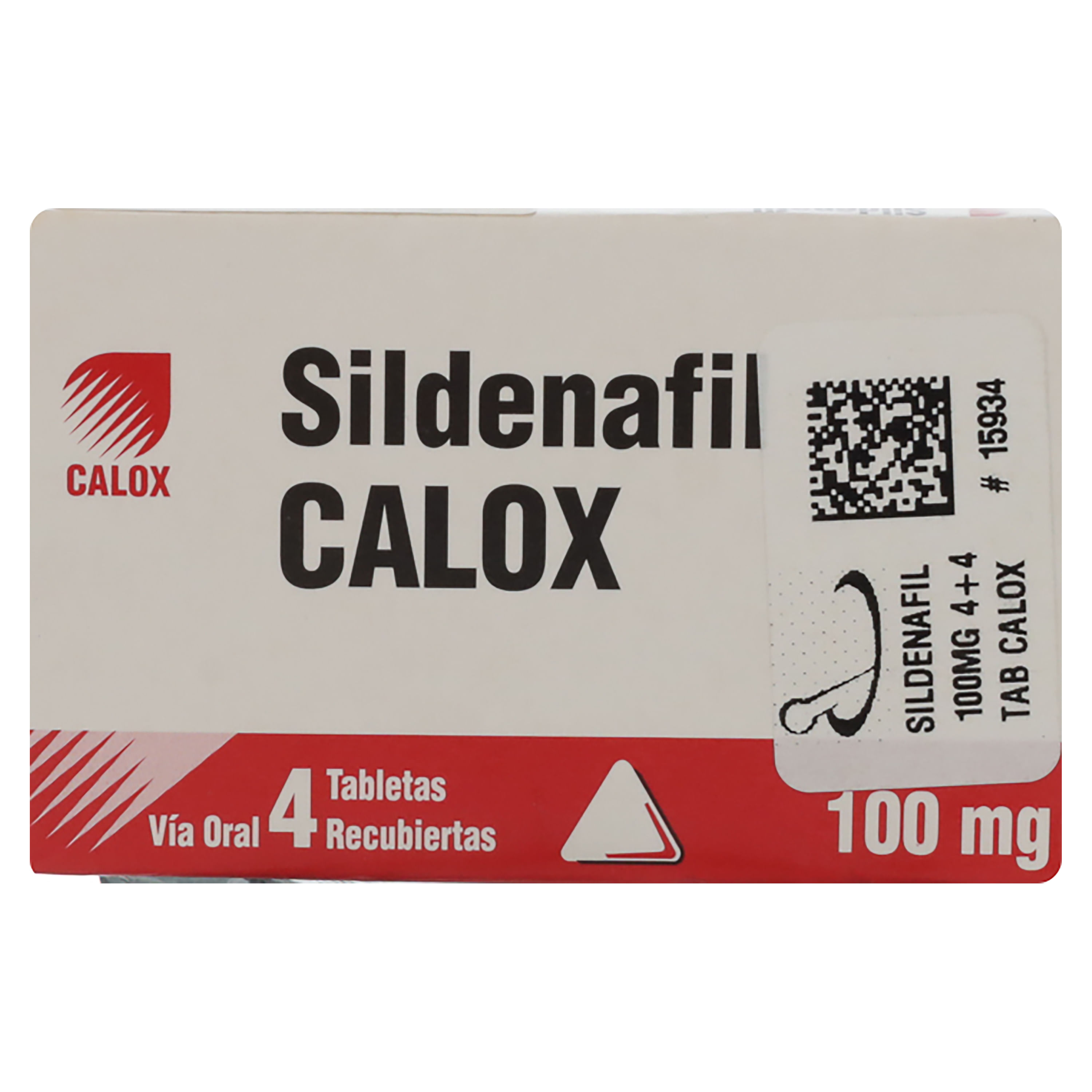 Sildenafilo de 100mg