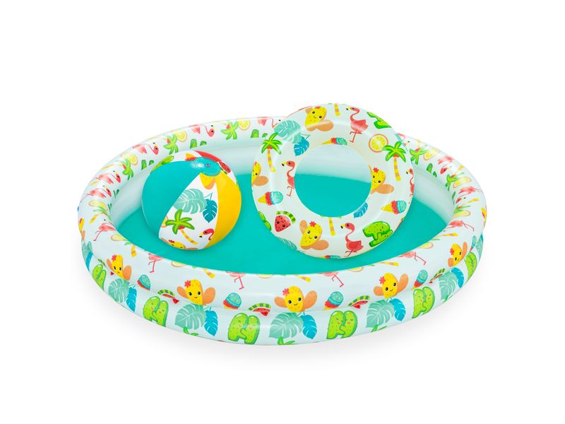 Set-de-Piscina-Marca-Bestway-con-Aro-y-Pelota-Inflable-1-22m-x-20cm-Modelo-51124-Capacidad-para-36-galones-2-23834