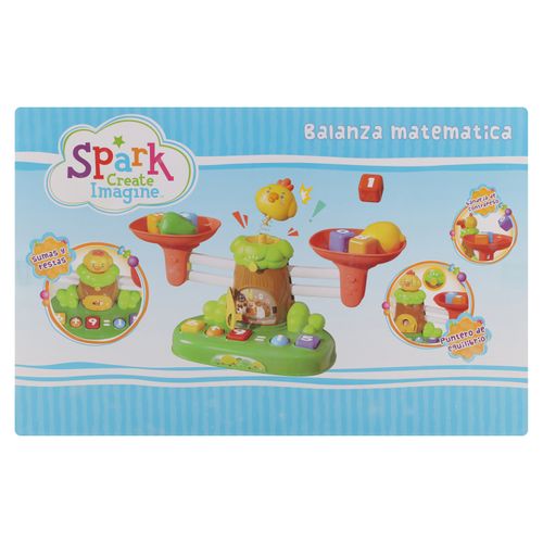Balanza matematica Spark Create Imagine, 10 piezas, para niños. Modelo: WMN2395