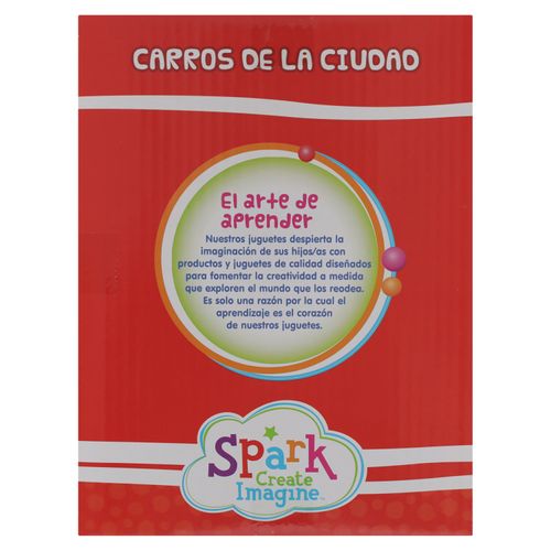 Juguete Spark carro de la ciudad variedad de diseño - ud