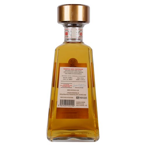 Tequila Jose Cuervo 1800 reposado botella de vidrio  - 750ml