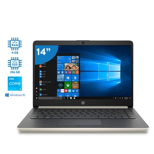 Laptop Hp 14 Ci3 4Gb 256Gb W10 14Cf2062