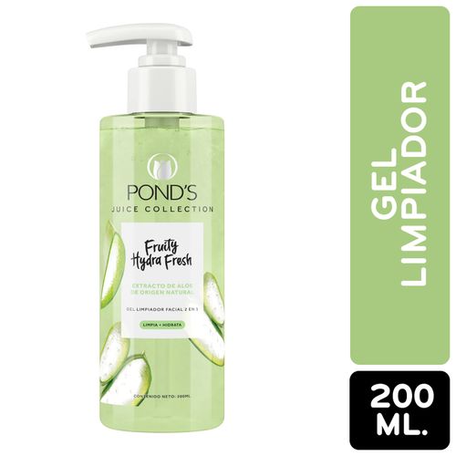 Limpiador Facial Ponds Gel Hidrata 200ml Y Limpiador Aloe - 110 ml