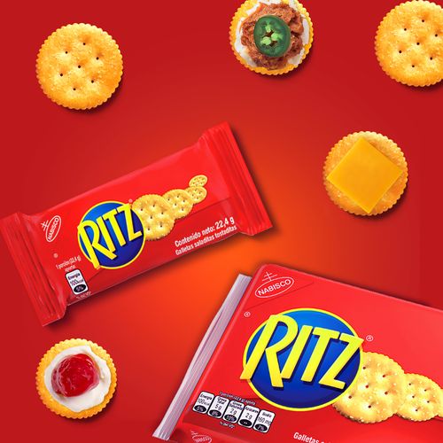 Galleta Ritz Original Saladitas Tostaditas - 268.8g