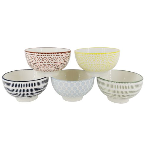 Tazón De Porcelana Marca Mainstays  4.5 Pulgadas
