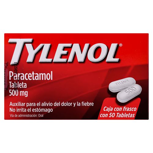 Tylenol Extra Fuerte 50 Cápsulas