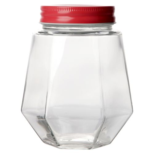 Tarro Mainstays De Vidrio Con Tapa 500ml