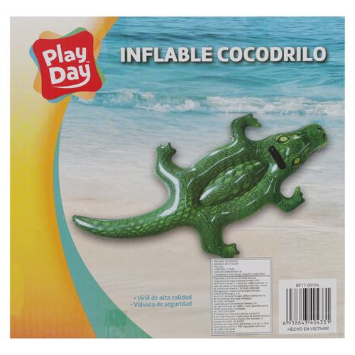 Inflable Play Day Flotador Cocodrilo