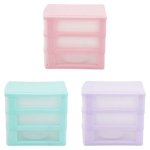 Minicajonera Mainstays De 3 Capas. De Colores, Modelo:WD26359