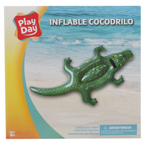 Inflable Play Day Flotador Cocodrilo