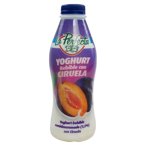 Yogurt La Perfecta Bebible Ciruela - 750Gr