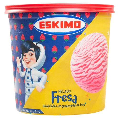 Helado Eskimo Sabor Fresa - 484 g