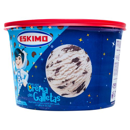 Helado Crema Galleta Eskimo 965Gr