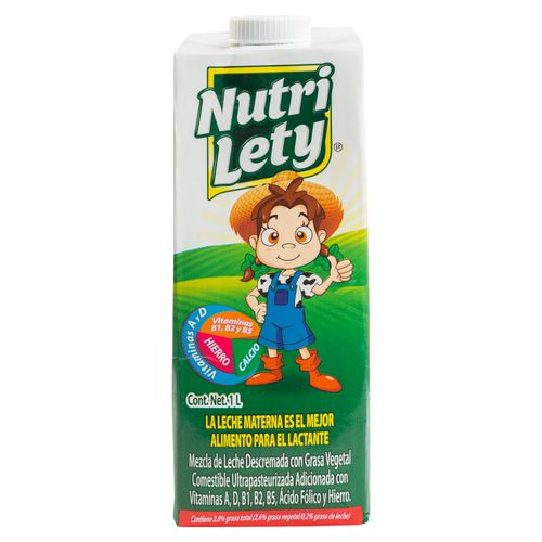 Leche Nutri Lety Lactea 2.2% Grasa - 1000ml